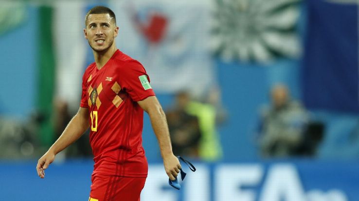 Belgium's Eden Hazard