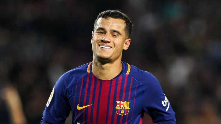 Barcelona's Philippe Coutinho