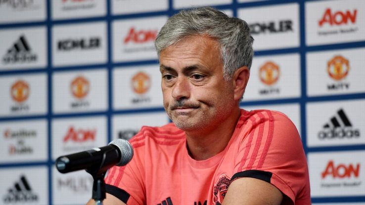 Jose Mourinho cut a frustrated figure on Manchester United's preseason tour.