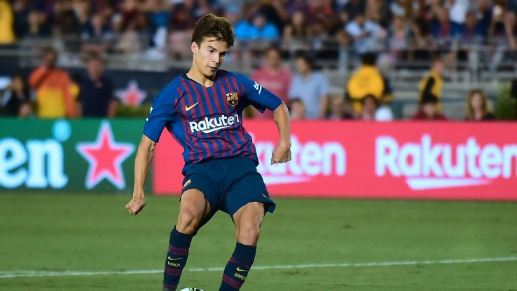 Riqui Puig might look like a child but there was nothing childlike about his performance against Tottenham.