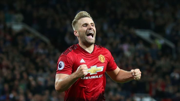 Luke Shaw's first-ever senior goal wrapped up the points for Man United at Old Trafford.