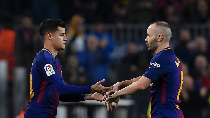 Those who see Philippe Coutinho as a direct replacement for Andres Iniesta are missing the point, writes Graham Hunter.
