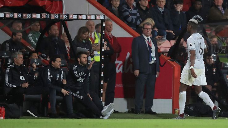 Jose Mourinho & Paul Pogba