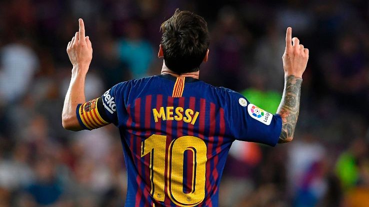 Lionel Messi started 2018-19 with a bang, bagging a brace in a season-opening win over Alaves.