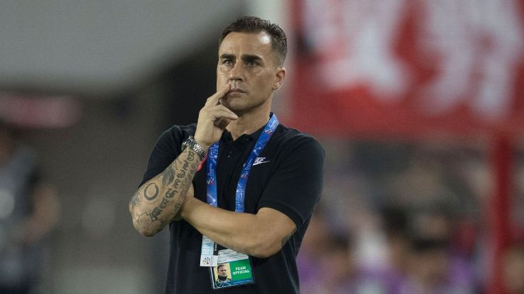 Guangzhou Evergrande coach Fabio Cannavaro