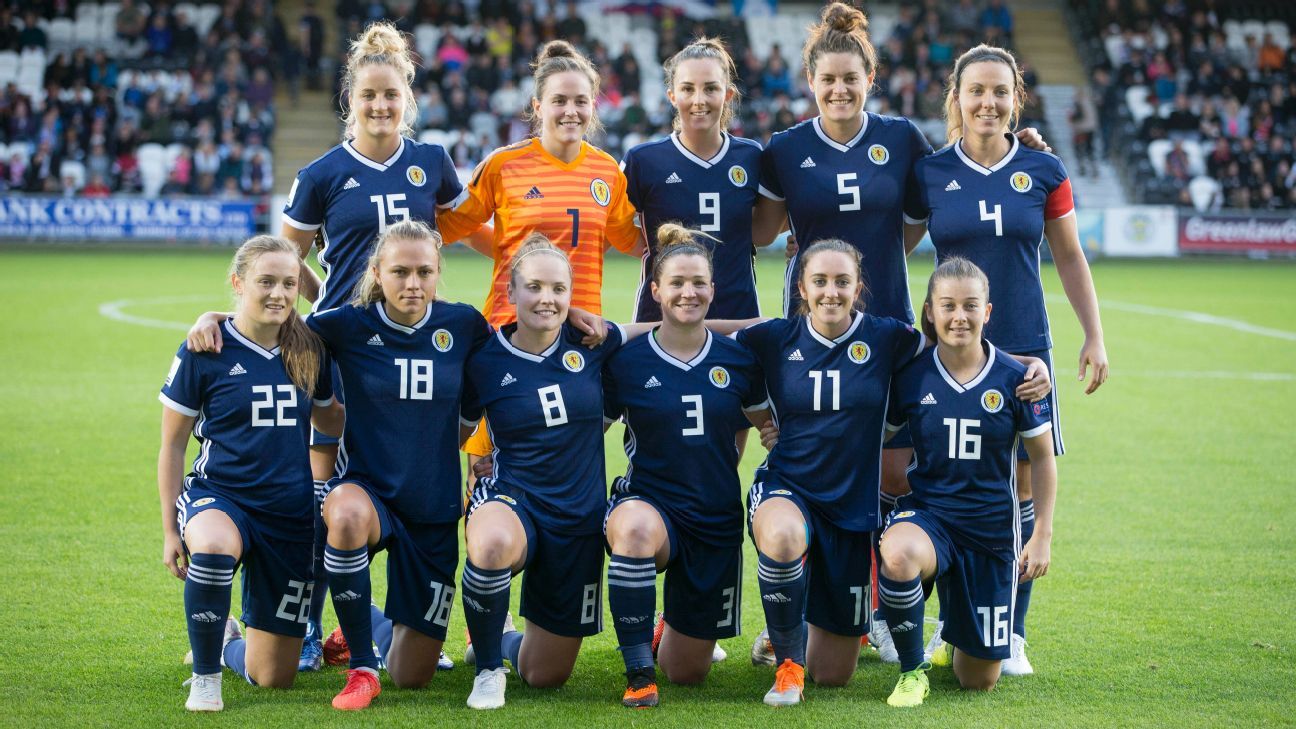 Scotland women reach firstever World Cup after beating Albania to top