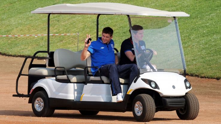 Europe's 2018 Ryder Cup captain Thomas Bjorn said Steven Gerrard is an inspiration in leadership to him