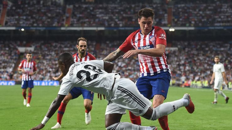 Jose Gimenez was immense for Atletico Madrid on Saturday and was man of the match for Joseph Walker.