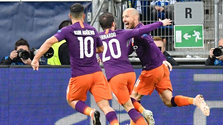 David Silva snuck in to score a late winner and get Man City's European campaign back on track.