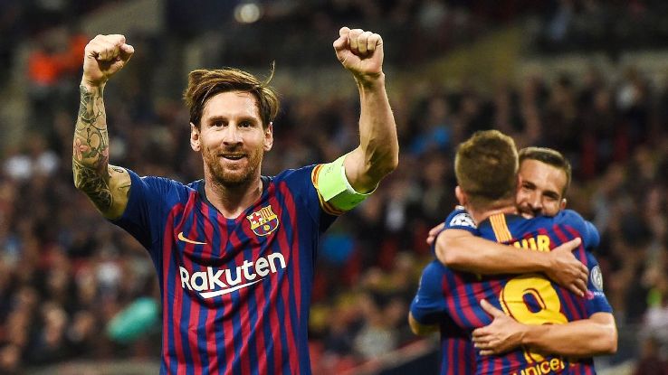 Lionel Messi was the star man again for Barcelona, scoring, assisting and dominating the ball vs Tottenham.