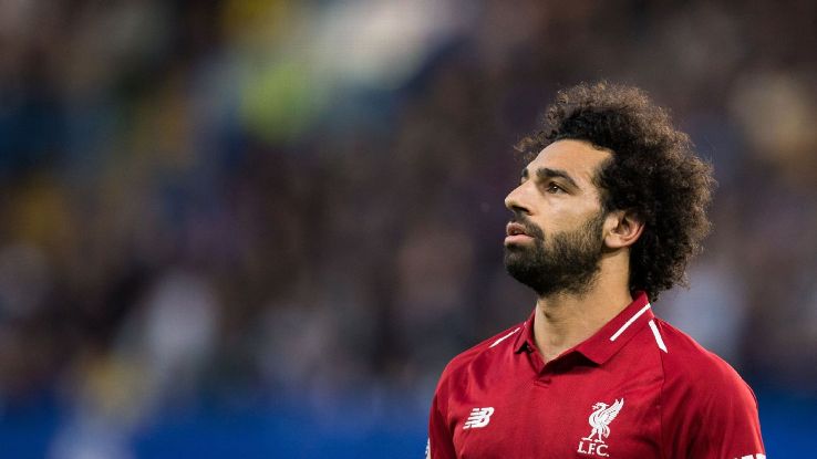 Searching for goals: Mo Salah has yet to find his form this season. But will that be enough of a weakness for City to win at Anfield for the first time since 2003? 