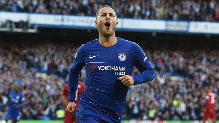 Eden Hazard is enjoying life at Chelsea this season under Maurizio Sarri but he's also made no secret of his desire to one day join Real Madrid.