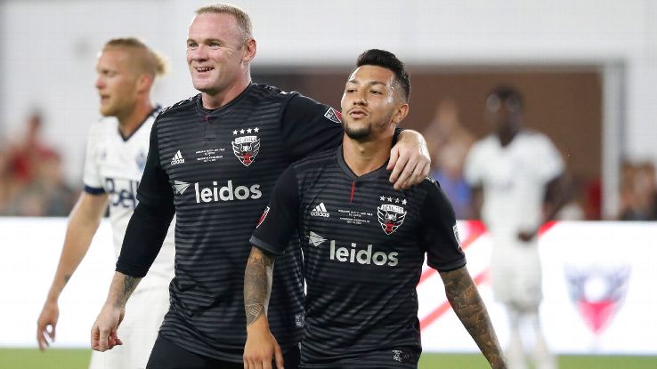 Rooney, left, and Acosta have formed a potent partnership and helped D.C. United get into the playoff picture.