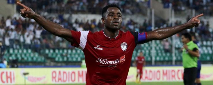 Bartholomew Ogbeche has scored five of NorthEast United's eight goals.