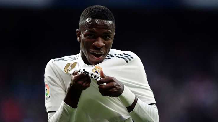 Real Madrid's Vinicius Jr came off the bench to help break the deadlock against Valladolid