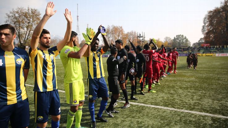 More than 10,000 turned up to watch Real Kashmir make their I-League first-division home debut in Srinagar on Tuesday.