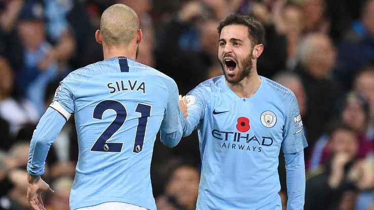 David Silva and Bernardo Silva impressed in Manchester City's derby win over United