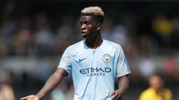 Man City's Taylor Richards, 17, has found an unlikely mentor in Man United star Paul Pogba.