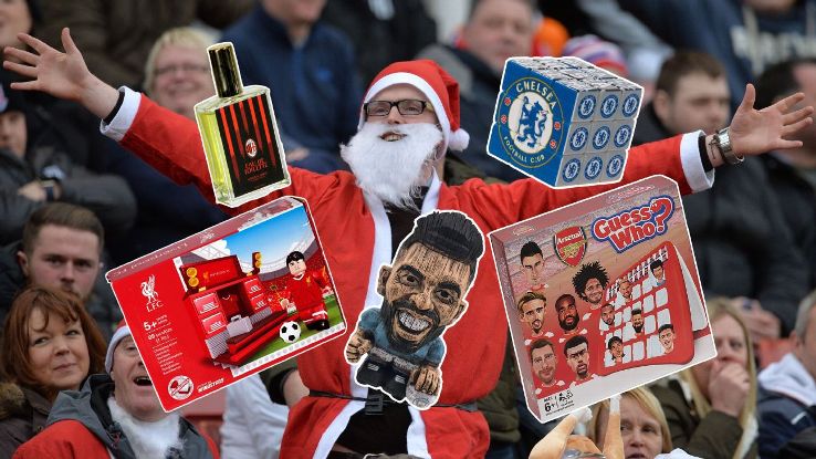 Christmas is a time for giving, and there is no shortage of gift ideas for the football fan in your life