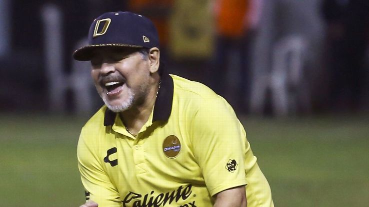 Diego Maradona's Sinaloa Dorados will fight for the Mexican second division title after beating Ciudad Juarez