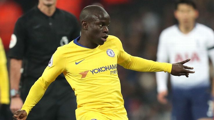 N'Golo Kante received a lot of criticism for his performance during Chelsea's defeat at Tottenham