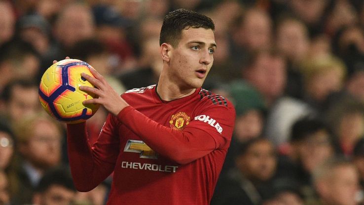 Diogo Dalot made his first Premier League start for Manchester United against Arsenal