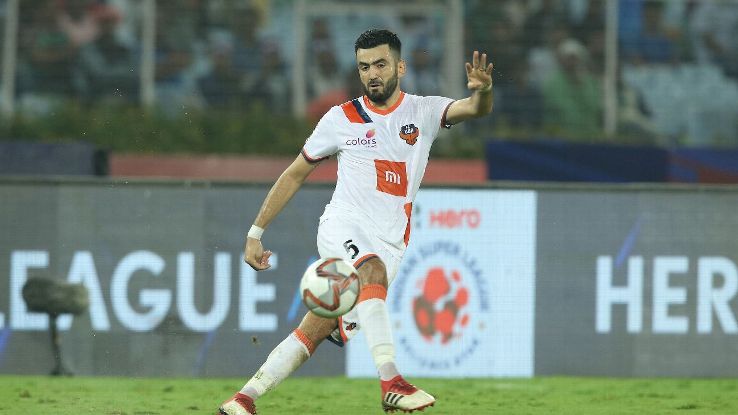 Moroccan Ahmed Jahouh is the heartbeat of Goa's midfield.