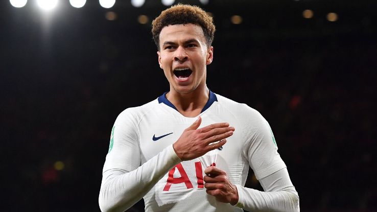 Dele Alli showcased his technical ability, taking down Harry Kane's aerial pass and cheekily dinking past Petr Cech.