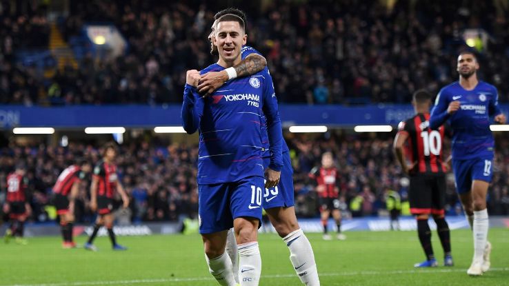 Chelsea probably shouldn't have needed Eden Hazard but he delivered by scoring the winner vs. Bournemouth.
