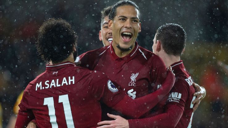 Virgil van Dijk has been tremendous for league leaders Liverpool, adding a solidity at the back that's propelled their brilliant season so far.