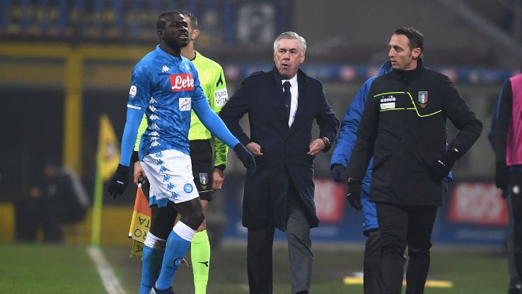 Ancelotti and Napoli will be right to walk off the pitch if there is more racial abuse in the future. It's an easy decision, too.