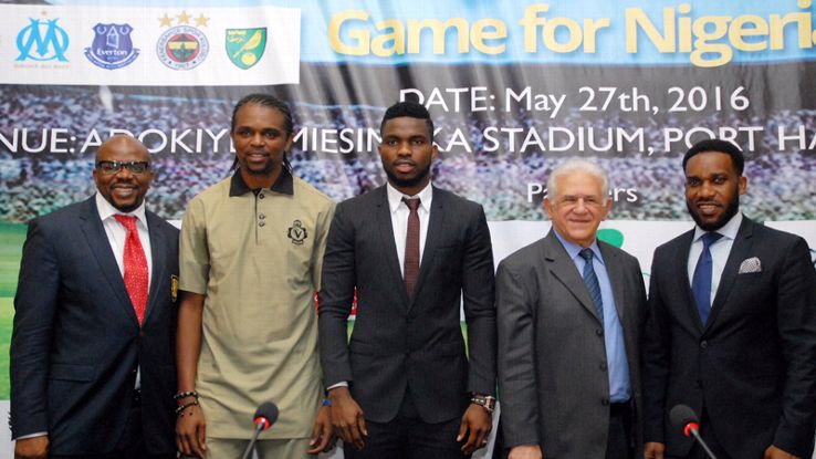 Former Man United Manager David Moyes and Kolo Toure set for Joseph Yobo testimonial Game