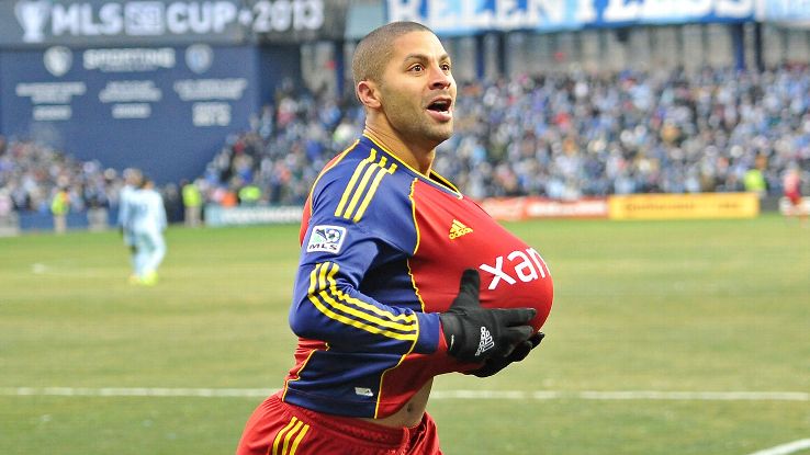 Resultado de imagen de real salt lake alvaro saborio