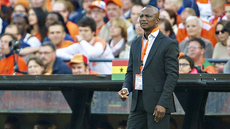 Kwesi Appiah hopes to guide Ghana to a third straight win over the United States.