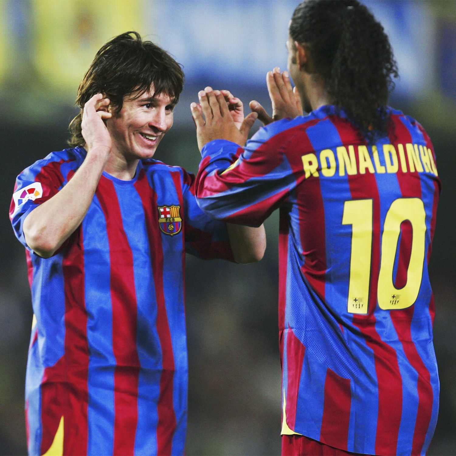 Ronaldinho rues not playing alongside Barcelona's Lionel Messi more - ESPN FC1500 x 1500