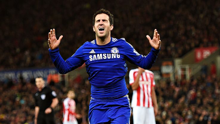 Fabregas scored his second Premier League goal of the season to add to his earlier assist.