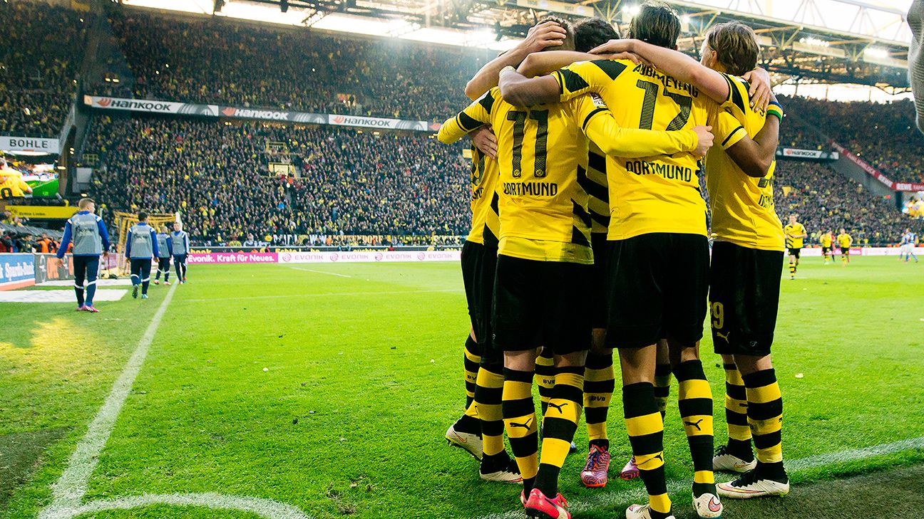 Borussia Dortmund open floodgates in derby win over Schalke ESPN FC