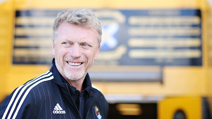 David Moyes guided Real Sociedad to their first win of the season at Granada.