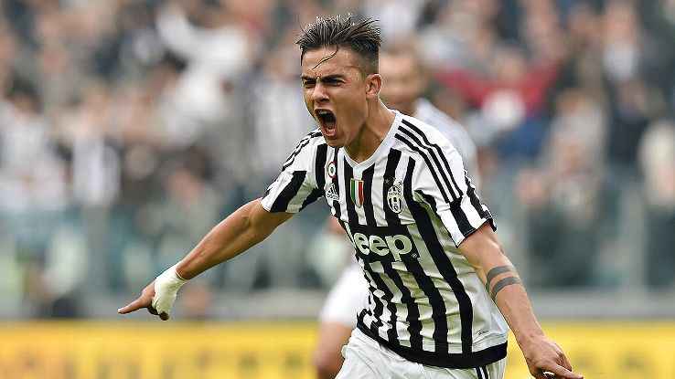 dybala, juventus, 2016