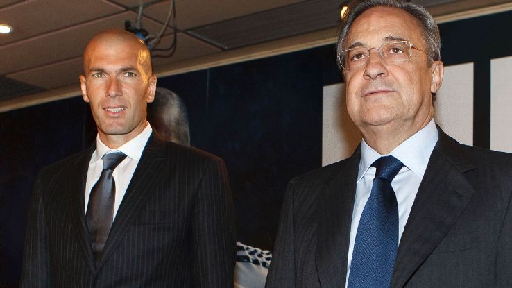 Resultado de imagen para florentino perez y zidane