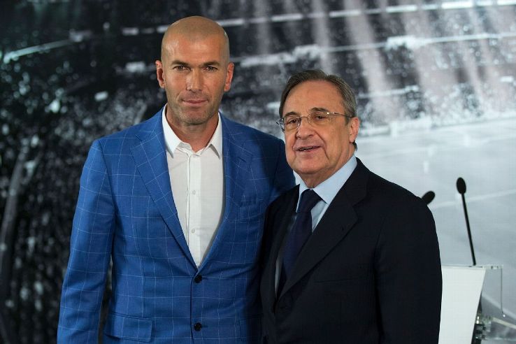 Image result for Zinédine Zidane real manager