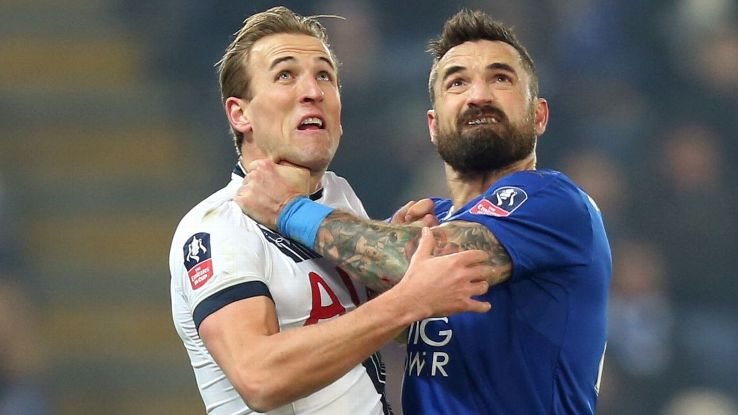Harry Kane and Marcin Wasilewski Harry Kane and Marcin Wasilewski
