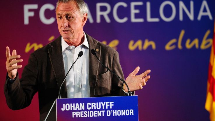 Cruyff at Barca Gala
