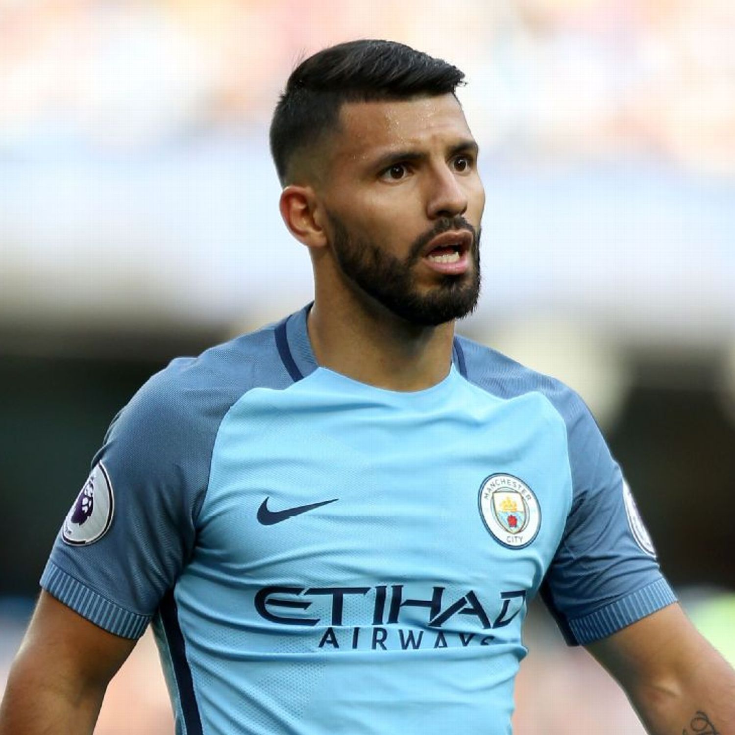 Manchester City's Sergio Aguero charged by FA for elbow on Reid