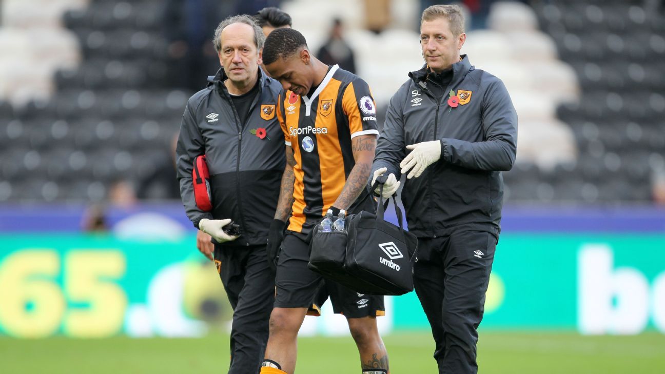 Hull City without Michael Dawson, Abel Hernandez for several weeks - ESPN