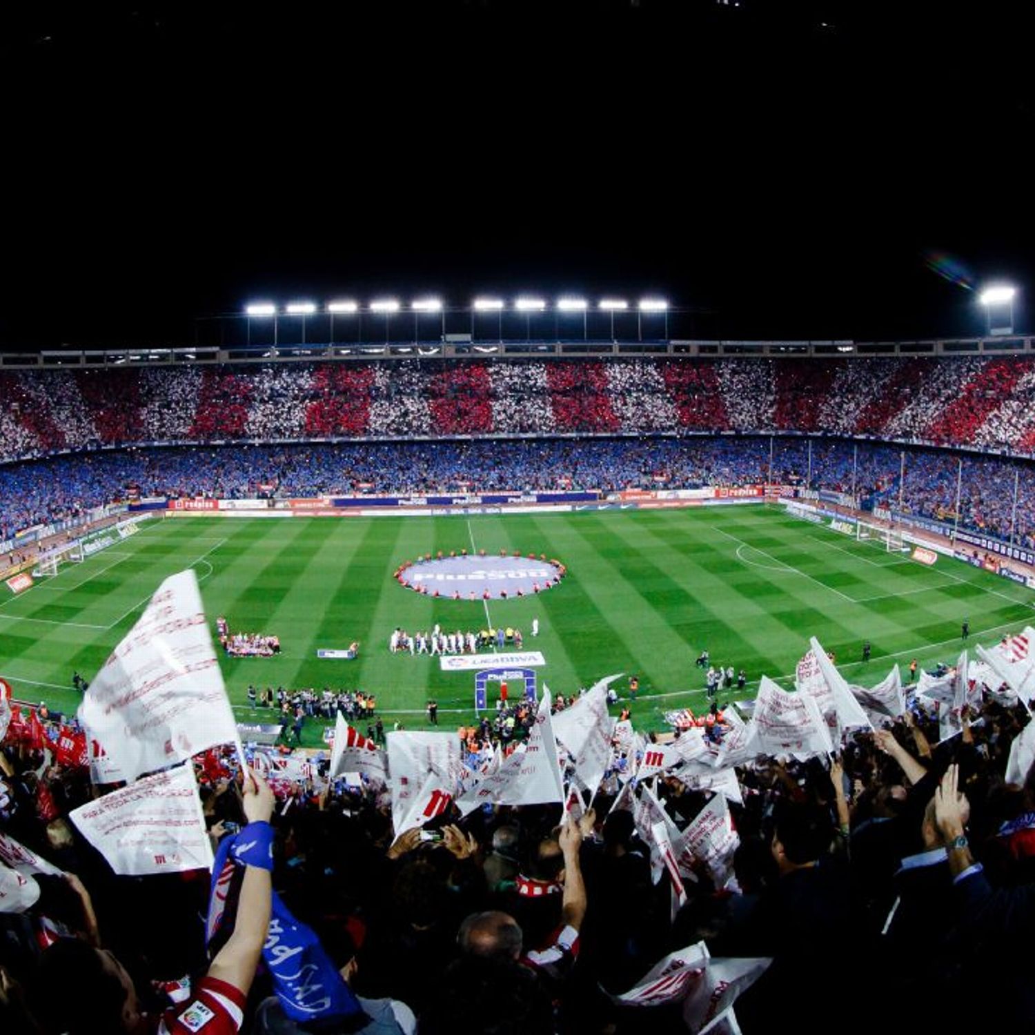 Atletico Madrid vs Real Madrid atmosphere will be limited by lack of away support ...1500 x 1500