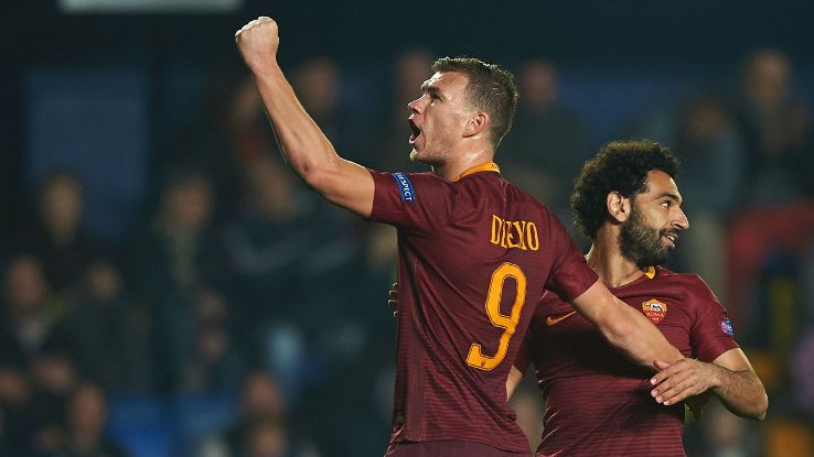    salah dzeko roma