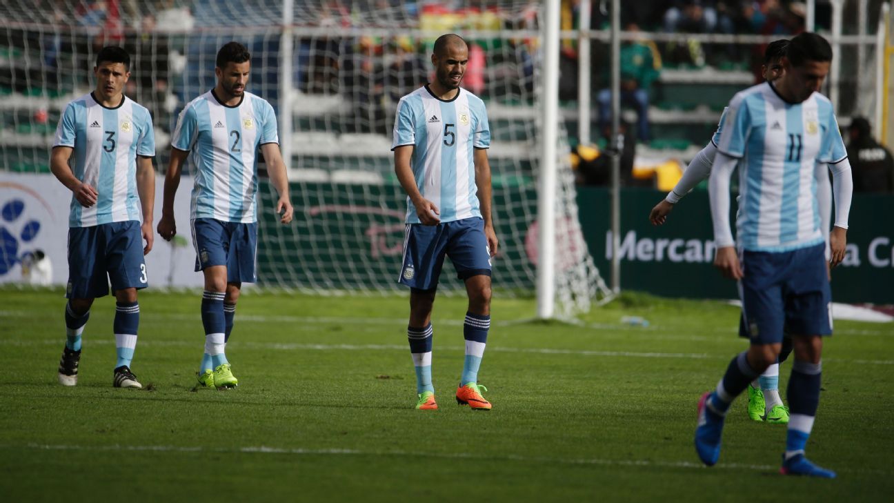 Trending: Argentina's World Cup place in jeopardy, Brazil through to finals - ESPN FC (blog)