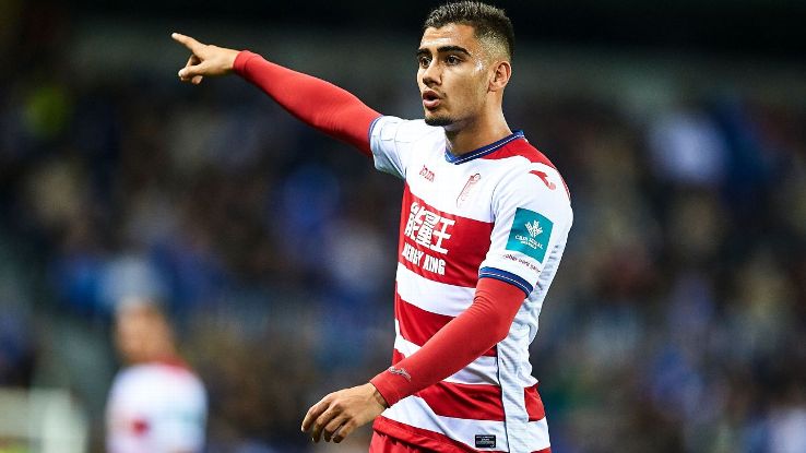 Andreas Pereira had a productive spell at Granada in 2016-17, on loan from Manchester United.