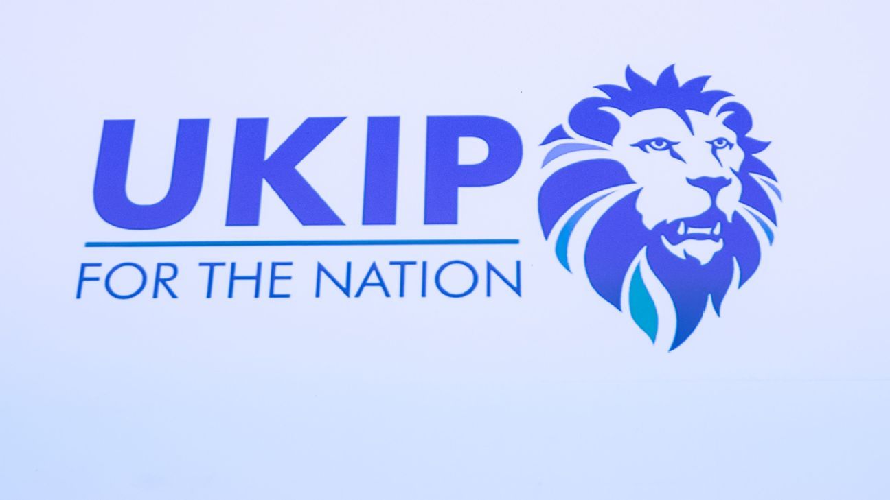 UKIP leader happy with new logo despite Premier League 'rip-off' claims